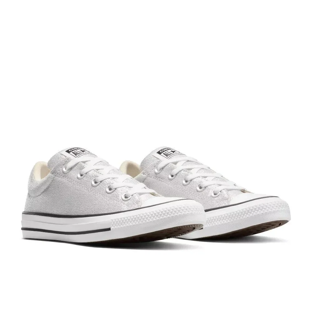 Girls' Sneakers by Converse Street Silver Big Girl‎ 6 (4 Boys) New With Tags
